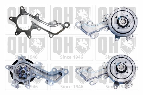 Water Pump, engine cooling (QCP3757)