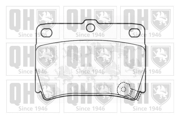 Brake Pad Set, disc brake (BP1230)
