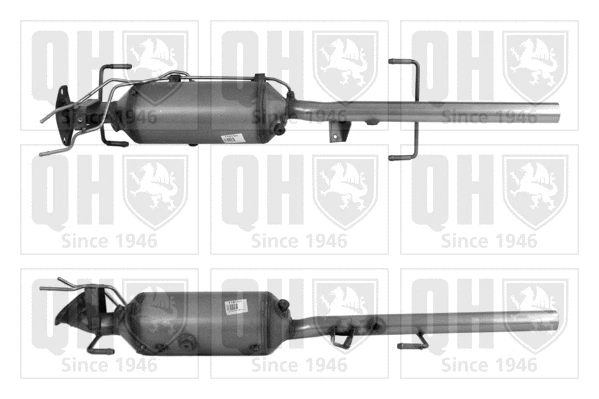 Soot/Particulate Filter, exhaust system (QDPF11015HP)