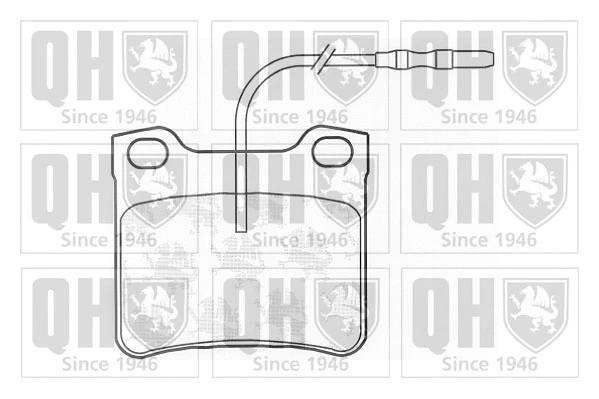 Brake Pad Set, disc brake (BP581)