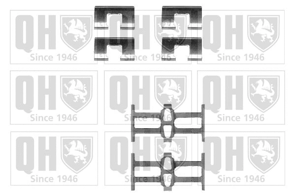 Accessory Kit, disc brake pad (BFK852)