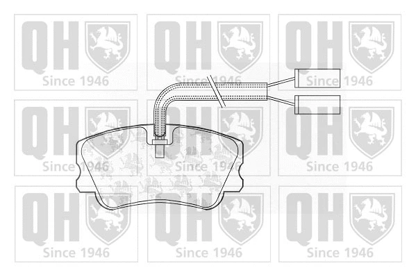 Brake Pad Set, disc brake (BP528)