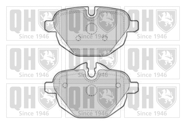 Brake Pad Set, disc brake (BP1771)