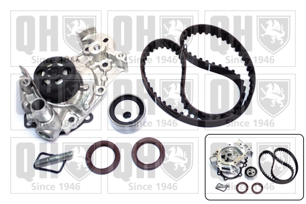 Water Pump & Timing Belt Kit (QBPK2391)