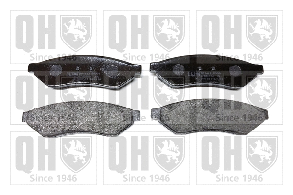 Brake Pad Set, disc brake (BP1442)