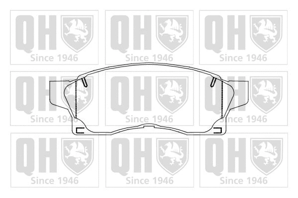 Brake Pad Set, disc brake (BP879)