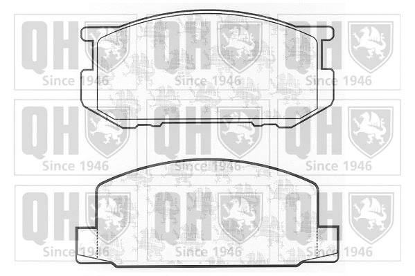 Brake Pad Set, disc brake (BP212)
