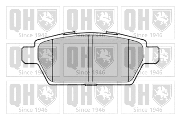 Brake Pad Set, disc brake (BP1787)