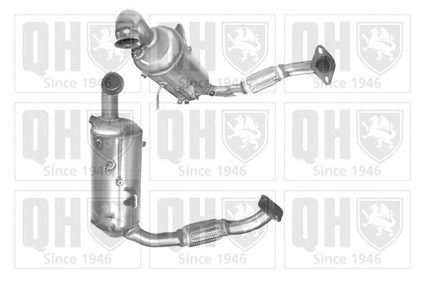 Soot/Particulate Filter, exhaust system (QDPF11363HP)