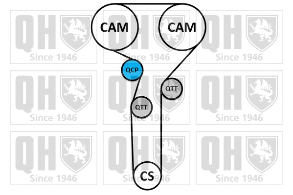 Timing Belt Kit (QBK607)