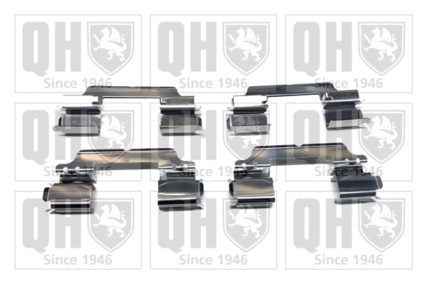 Accessory Kit, disc brake pad (BFK962)
