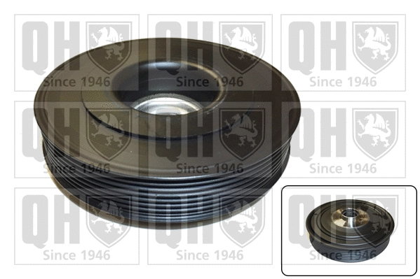 Belt Pulley, crankshaft (QCD55)