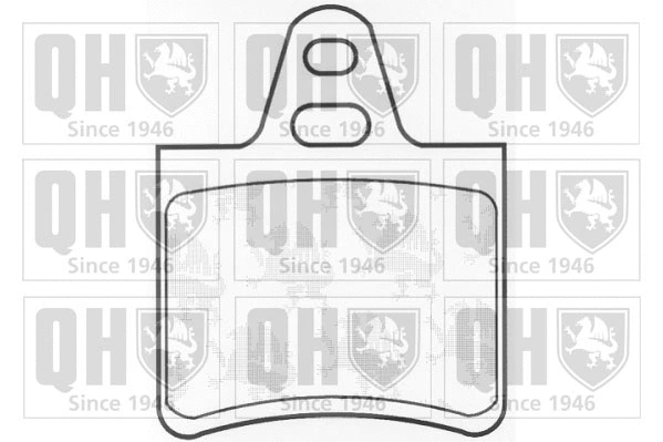 Brake Pad Set, disc brake (BP265)