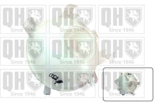 Expansion Tank, coolant (QVE543)