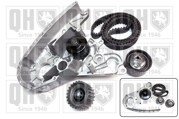 Water Pump & Timing Belt Kit (QBPK7060)