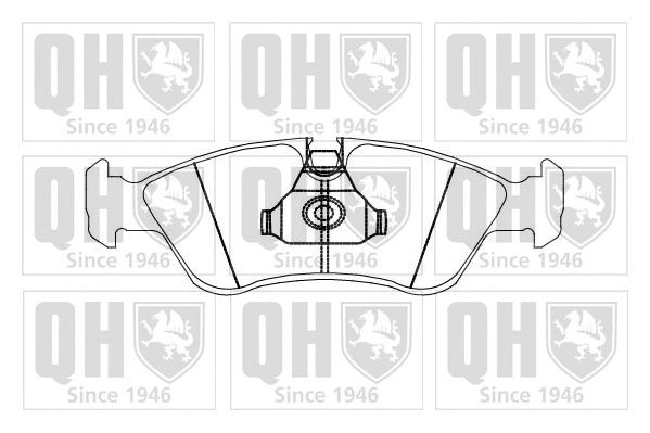 Brake Pad Set, disc brake (BP874)
