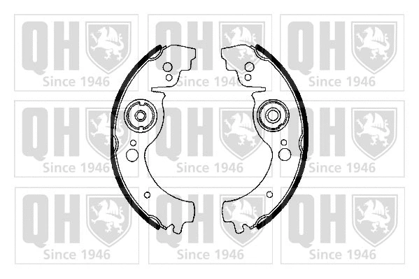 Brake Shoe Set (BS626)