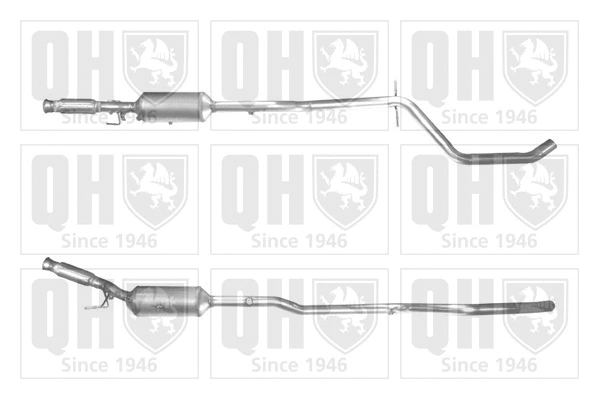 Soot/Particulate Filter, exhaust system (QDPF11117HP)