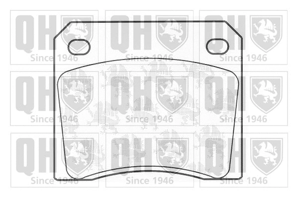 Brake Pad Set, disc brake (BP297)