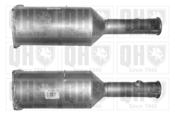 Soot/Particulate Filter, exhaust system (QDPF11037P)