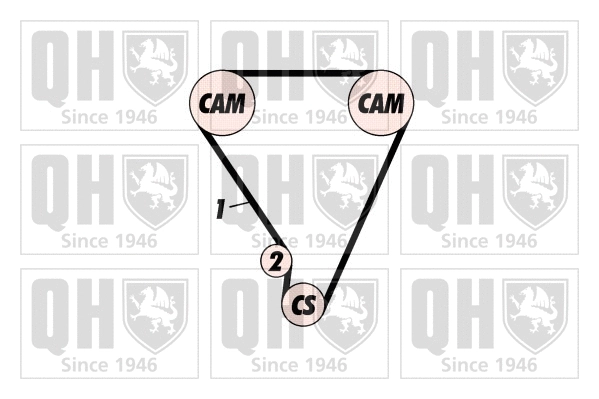 Timing Belt Kit (QBK476)