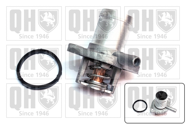 Thermostat, coolant (QTH376K)