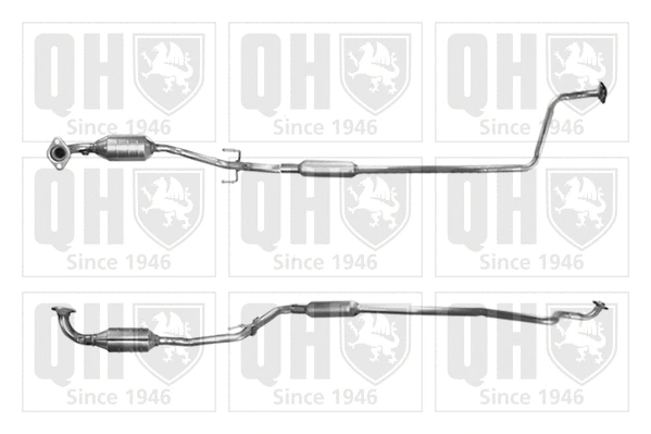 Catalytic Converter (QCAT90727H)