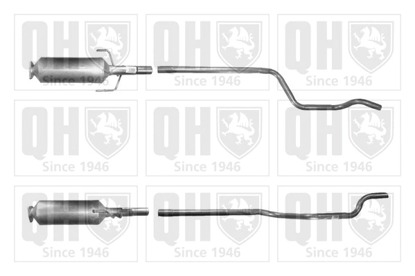 Soot/Particulate Filter, exhaust system (QDPF11062P)