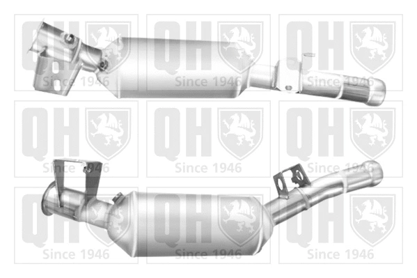 Soot/Particulate Filter, exhaust system (QDPF11368)