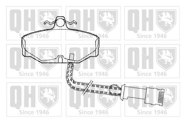 Brake Pad Set, disc brake (BP368)