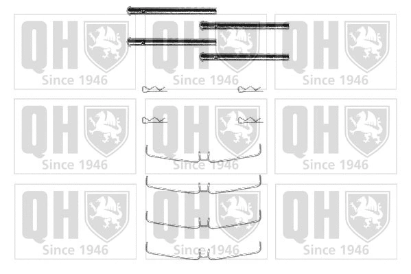 Accessory Kit, disc brake pad (BFK807)