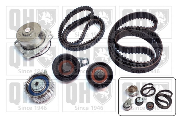 Water Pump & Timing Belt Kit (QBPK8350)