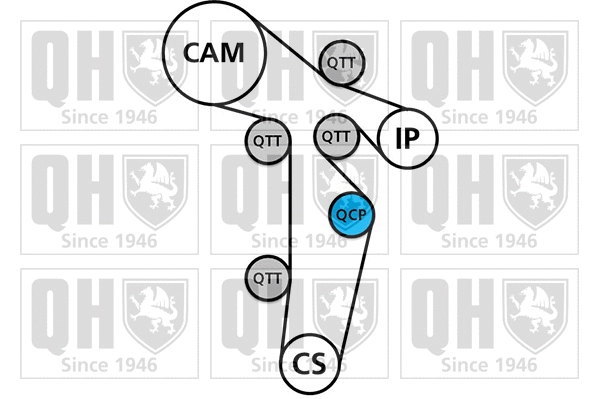 Timing Belt Kit (QBK766)