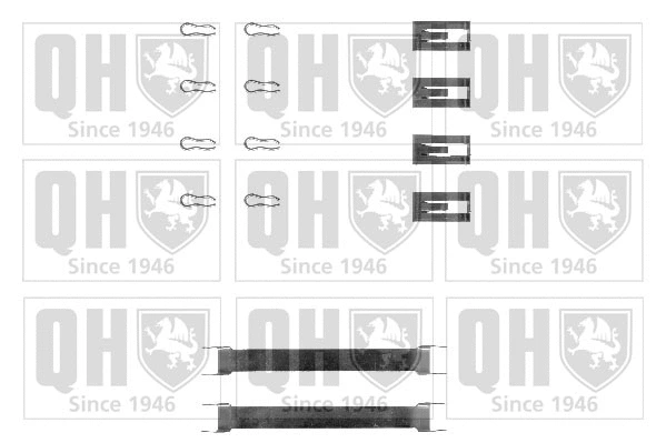Accessory Kit, disc brake pad (BFK663)