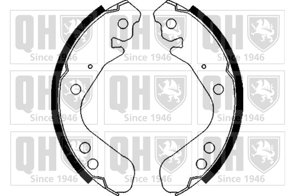 Brake Shoe Set (BS1123)