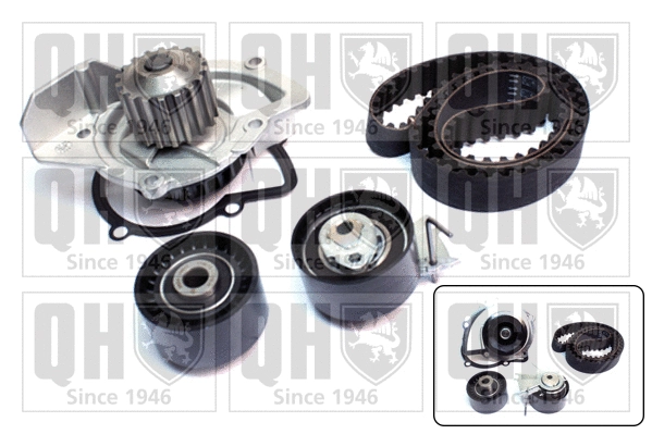 Water Pump & Timing Belt Kit (QBPK8610)