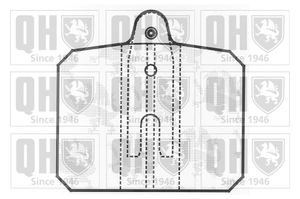 Brake Pad Set, disc brake (BP206)