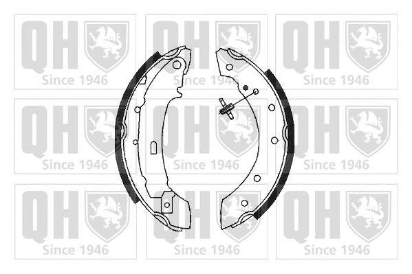 Brake Shoe Set (BS927)