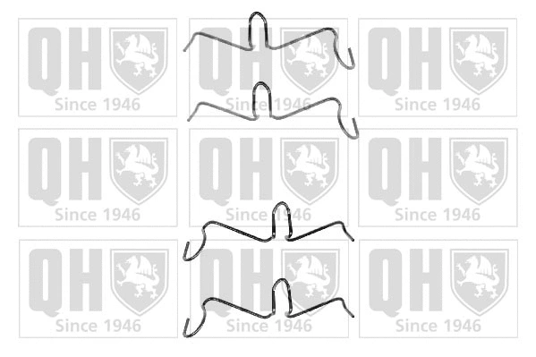 Accessory Kit, disc brake pad (BFK819)