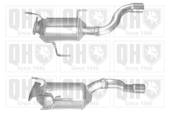 Soot/Particulate Filter, exhaust system (QDPF11349)