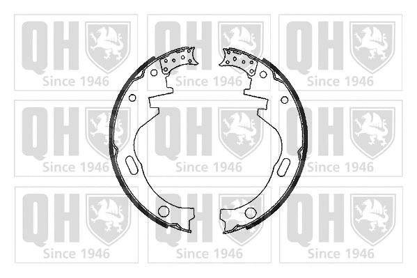 Brake Shoe Set (BS746)