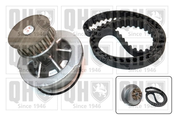 Water Pump & Timing Belt Kit (QBPK9009)