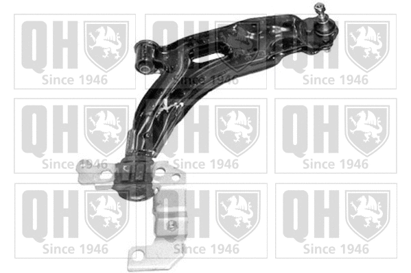 Control/Trailing Arm, wheel suspension (QSA1776S)