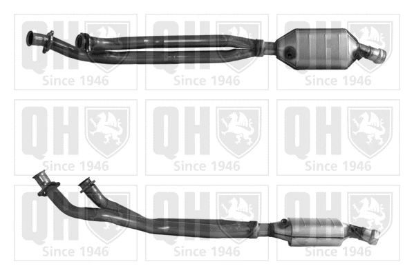 Catalytic Converter (QCAT90426)
