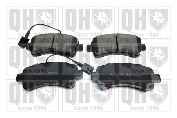 Brake Pad Set, disc brake (BP1875)