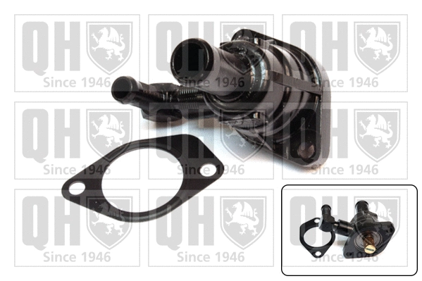 Thermostat, coolant (QTH407K)