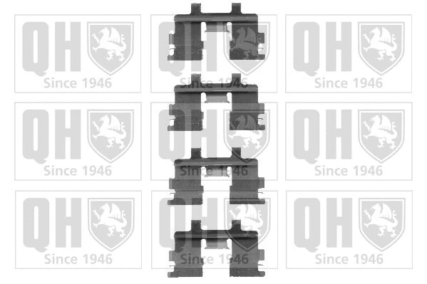 Accessory Kit, disc brake pad (BFK728)