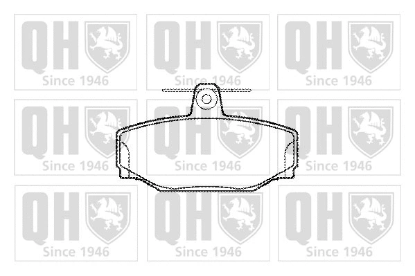 Brake Pad Set, disc brake (BP591)