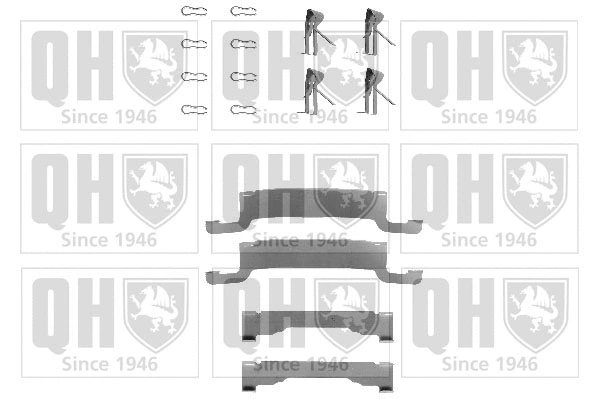 Accessory Kit, disc brake pad (BFK720)