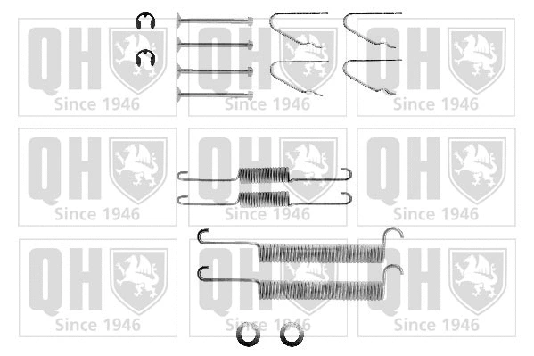 Accessory Kit, brake shoes (BFK334)